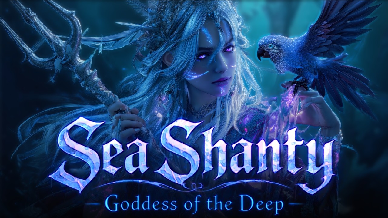 Goddess of the Deep | Folk Sea Shanty  | Mythic Underwater  Atmosphere | Lyric Video