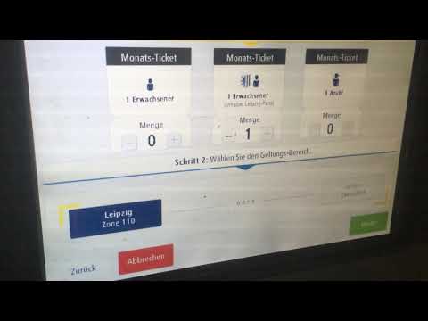 Как покупаются проездные билеты в Германии!