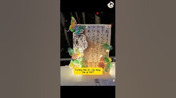 Làm một chiếc đèn lồng tặng Trung Thu cho cô bạn thân #genz #bff #friends #handmade #diy #craft