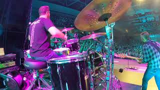 Luke Combs "Lovin On You"- Jake Sommers Drum Cam LIVE from Springfield Missouri.