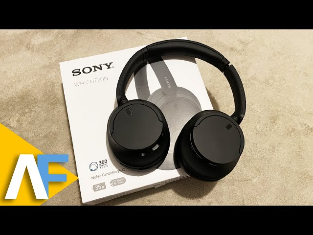 Auriculares de Diadema Sony WH-CH720, Bluetooth, color Azul