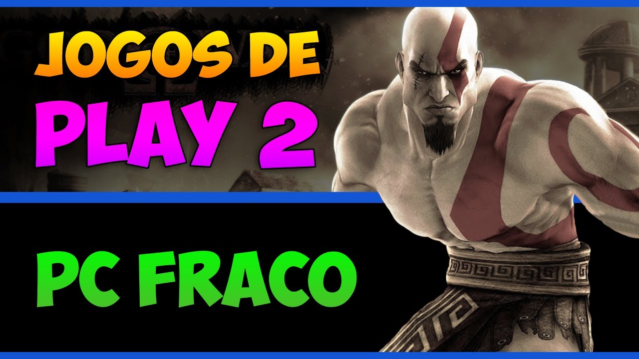 Jogos de PS2 com versão para PC Fraco 