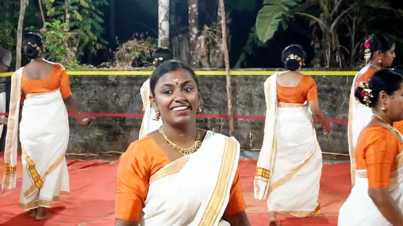 ഒന്നാം സമ്മാനക്കാരുടെ തിരുവാതിരകളി | ശ്രീലയം പെരിഞ്ചേരി | sreelayam perinchery