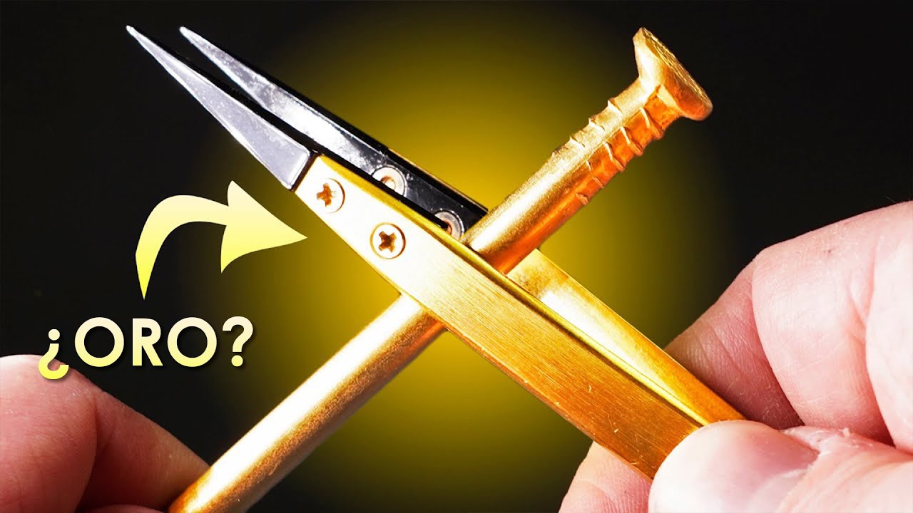 ¿Cómo dorar cualquier metal?