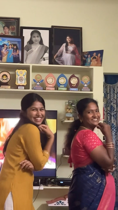 Dance with mom💕🧿#youtubepartner #mom #momanddaughterdance #viralvideo #dance #love #samskruthi
