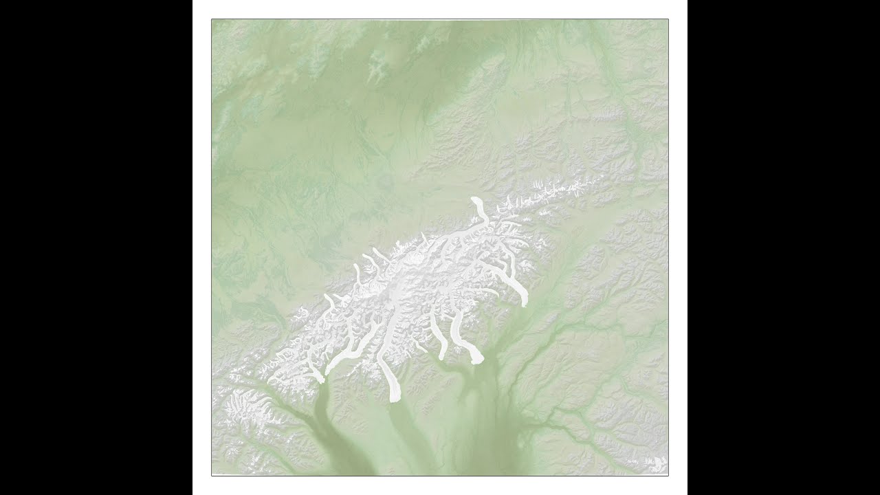 Advanced Cartographic Design - Lab 4, Part 1 – Denali National Park Swiss Hillshade