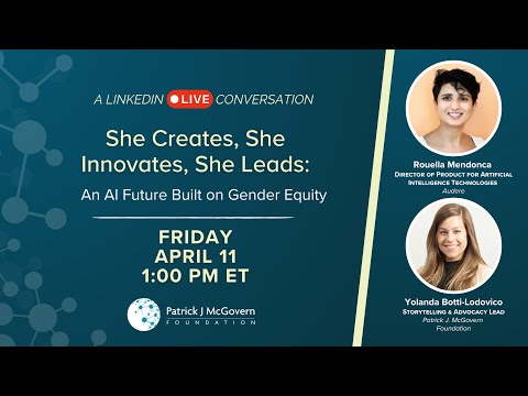 She Creates, She Innovates, She Leads: An AI Future Built on Gender Equity