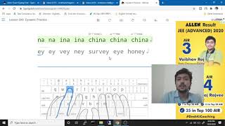 Best Website to learn touch typing | in 35 hours | ssc chsl cgl DEST skill test typing test screenshot 3