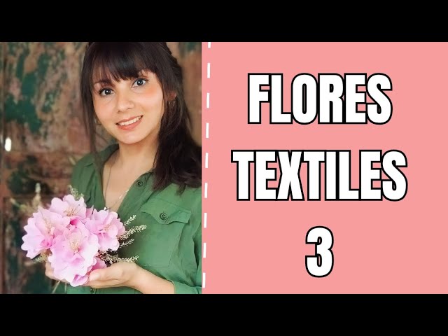 Los secretos para hacer FLORES DE TELA de manera fácil *FLORES TEXTILES*  #manualidadescontela 