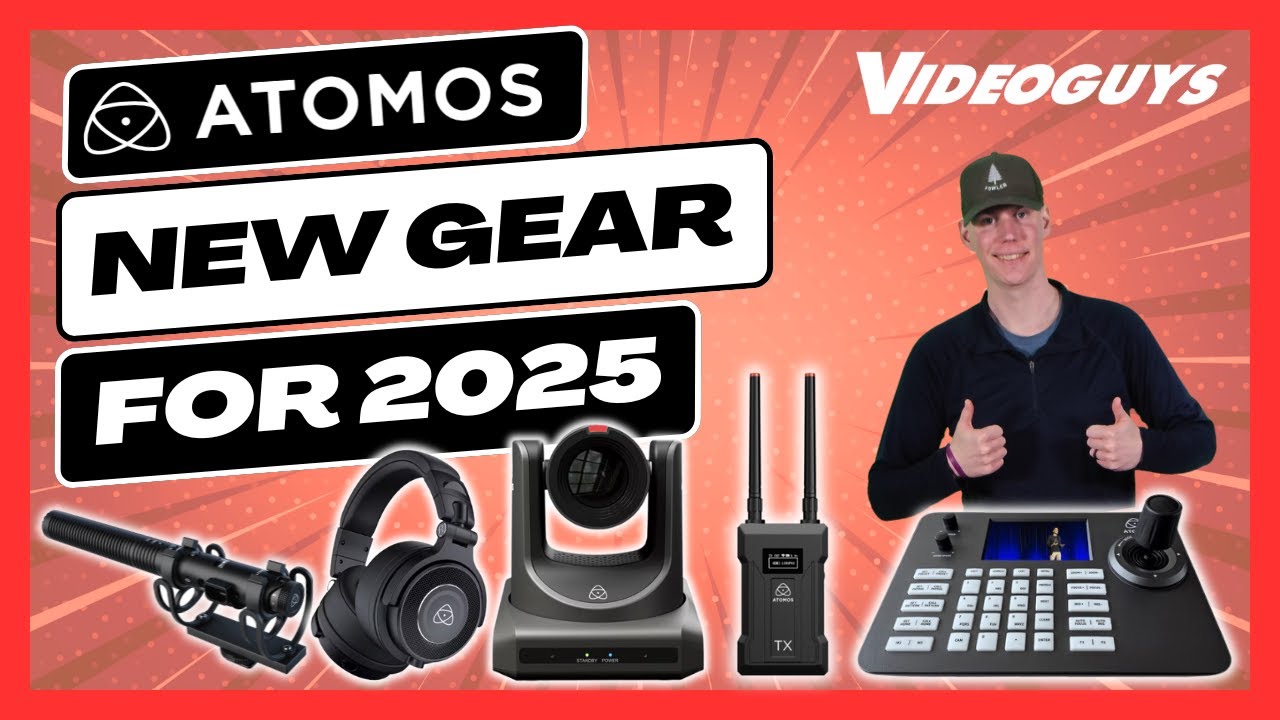 Atomos First Look: A Videoguys View of the New PTZ Cameras, StudioSonic, TX/RX and More