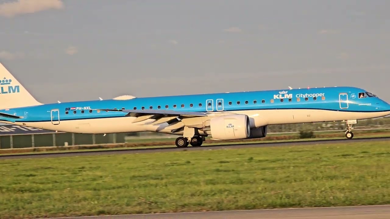 The Future of KLM Regional Fleet - Embraer E195-E2 PH-NXL
