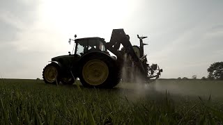 Sprøjtning med John deere 6620 / Hardi 12 m (Gopro)