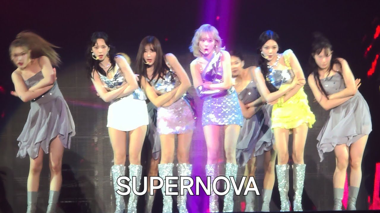 4K |240811aespa LIVE TOUR in TAIWAN DAY3(Supernova)