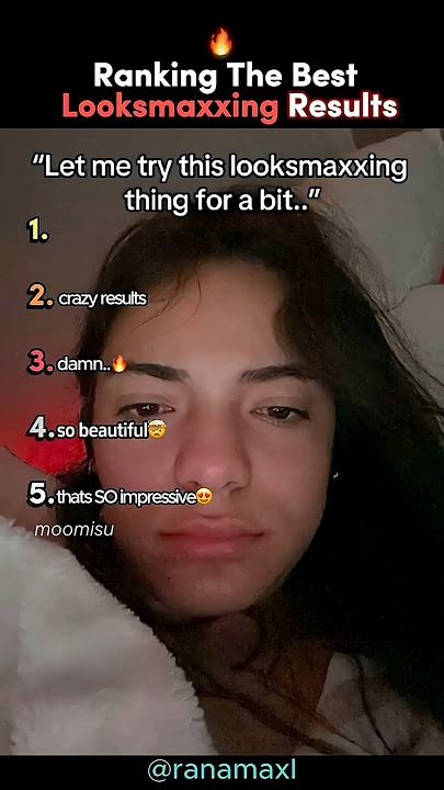 Ranking The Best Looksmaxxing Results EVER 🤯 #looksmaxxing