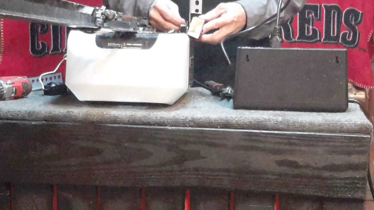 Garage Door Opener Battery Backup YouTube