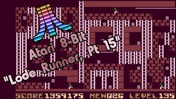 Atari 8-Bit Long Play, Lode Runner (Part 15 of 17)