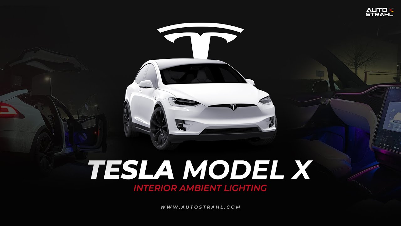 2018 TESLA MODEL X | INTERIOR PREMIUM AMBIENT LIGHTING