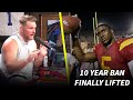 Pat McAfee Reacts To Reggie Bush's USC Ban Being Lifted
