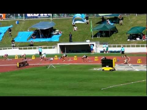 全国中学校陸上競技 男子 200m 決勝 2012.8.21