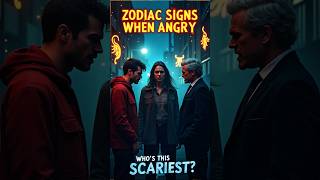 How different zodiac signs get angry. Who is the scariest? #zodiacsigns #zodiactraits