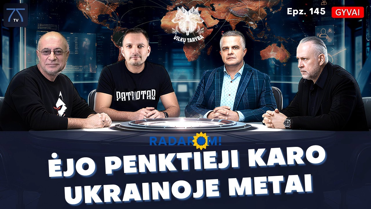 Vilkų Taryba 145 - Ėjo penktieji karo Ukrainoje metai. Ar pasaulis nuo jo pavargo?