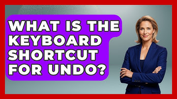 What Is The Keyboard Shortcut For Undo? - The Time Management Pro