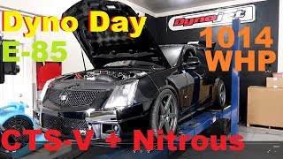 1014 WHP Dyno Day for Speedfreak1984 Cts-v.....