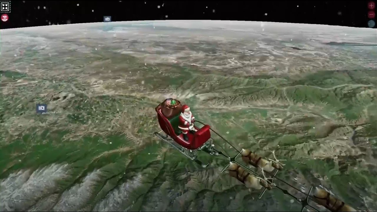 WATCH LIVE: Track Santa's path around the world - YouTube