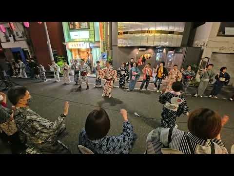 かがやき音頭　杉大門通り盆踊り大会17　2025年9月21日