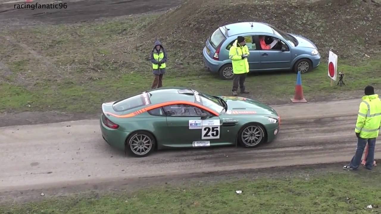 TRS Brands Stages 2011 Rally course lap with Aston (HD 720p)