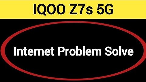 How to fix no network problem, IQOO Z7S 5G internet problem solve kaise karen