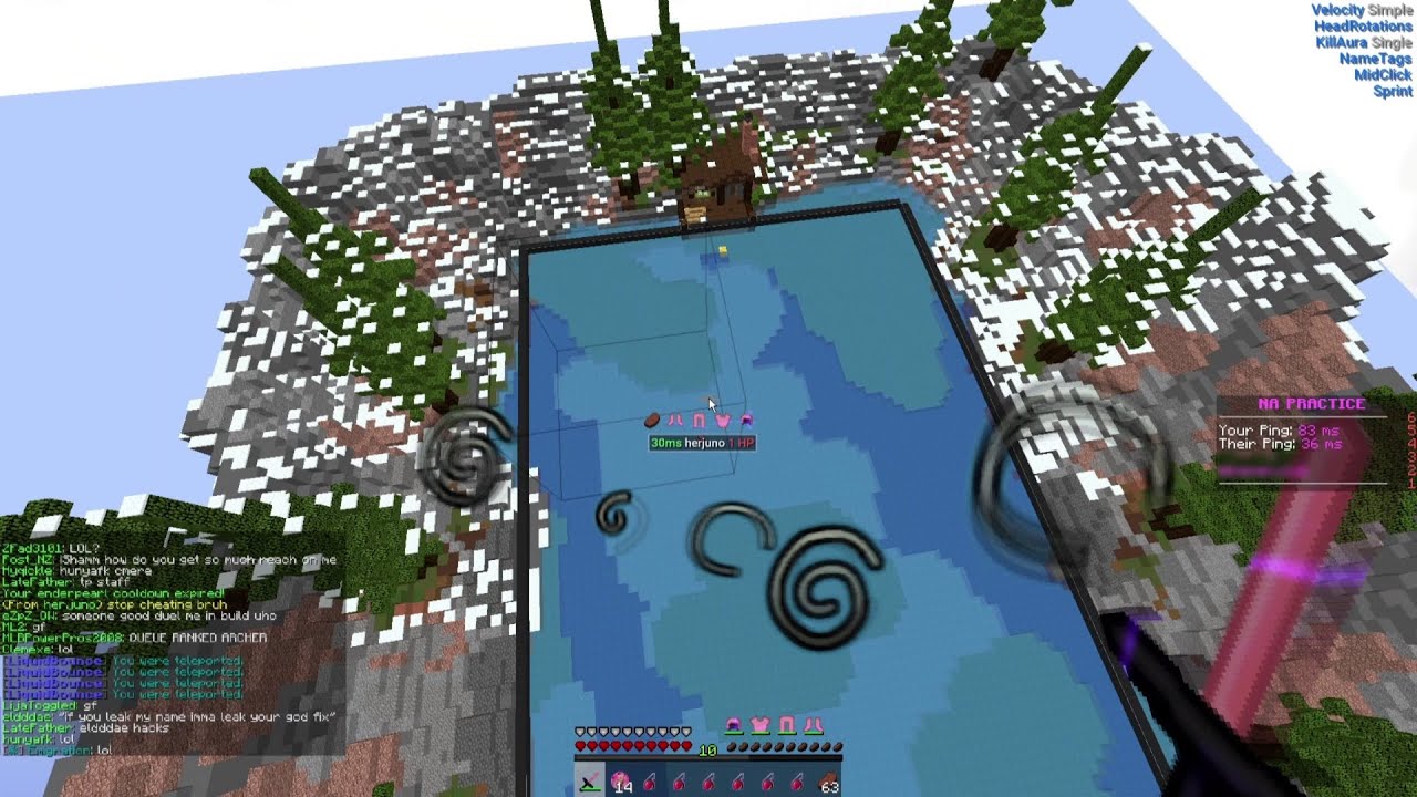 AGC Speed Bypass, Flying Out of Arena, 700% Speed Timer Exploit, Fastbow, Velocity, and other stuff