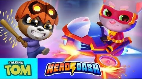 Talking Tom Hero Dash - Tom - 3 x Gameplay Android and IOS