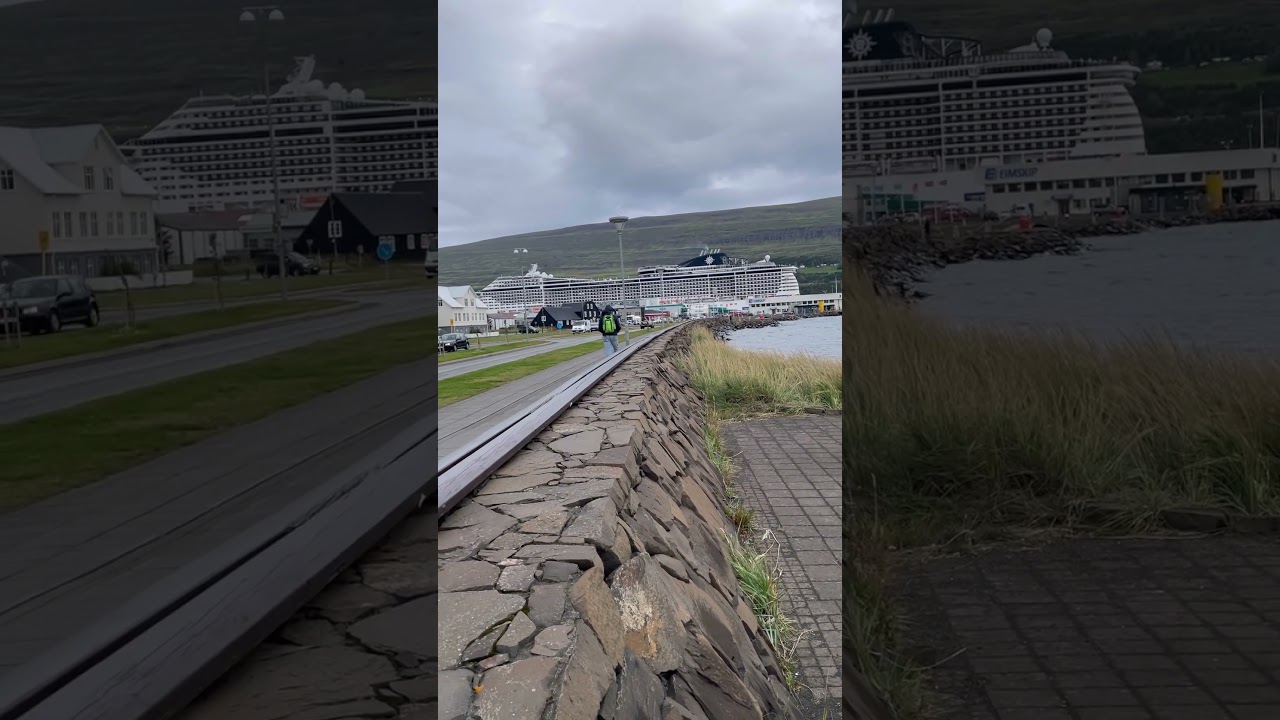 How far north have you been? #cruise #iceland #msccruises #travel #Akureyri #nature