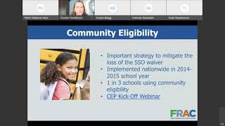 Community Eligibility Provision (CEP): Overcoming the Loss of School Meal Application Data