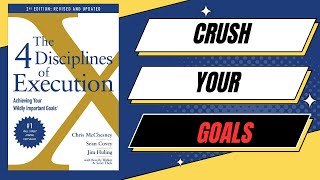 Achieve More, Stress Less | 4 Disciplines of Execution Summary | Animated Summaries