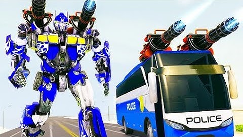 robot bus transform new full gameplay robot game robot transform