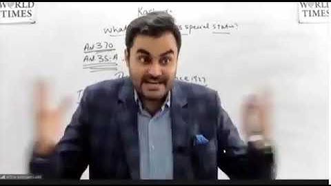 Pak Affairs Kashmir conflict part 2 by JWT