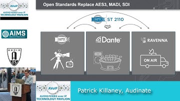 Designing with Dante and AES67/SMPTE ST 2110   AES NY 2019