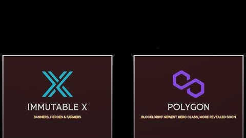 BLOCKLORDS | Switches from IMX to Polygon