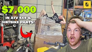 SCAM or SLAM? Unboxing MYSTERY Pallet of Powersports Parts that Cost More then My CAR w/Vasily Build