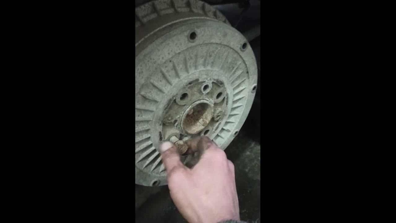 Как быстро снять тормозной барабан