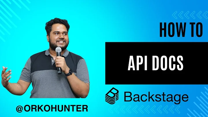 How to setup API Catalog Docs - Backstage with OrkoHunter - Ultimate Guide