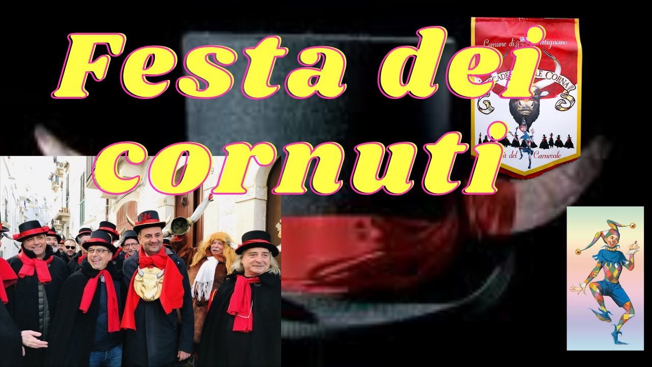 La festa dei cornuti a Putignano - YouTube