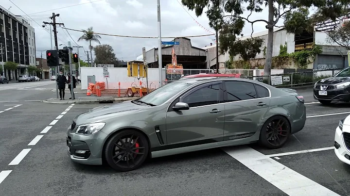 Supercharged Holden Commodore Acceleration
