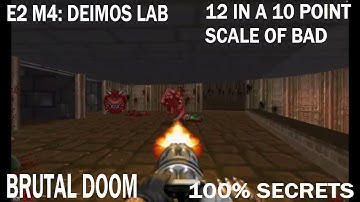 Brutal Doom 100% Secrets (E2 M4: Deimos Lab)