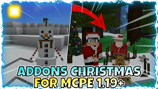 TOP 3 ADDONS CHRISTMAS / NATAL 2022!! Support MCPE 1.19! screenshot 4