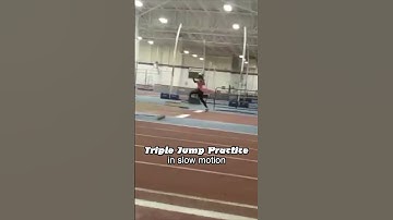 Triple Jump Practice (in slow motion) #shorts #TripleJump | Olivia Henry Two