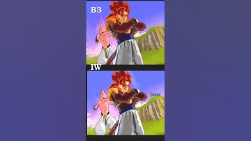 HAVE A DIFFERENCE? DBZ BUDOKAI 3 VS INFINITE WORLD (COMPARISON) HD (PS2)