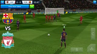 Barcelona vs liverpool ● dream league soccer 2019 android gameplay